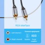 Vention Cable Conversor 2x RCA Macho a USB Tipo-C Macho 1.5m Gris